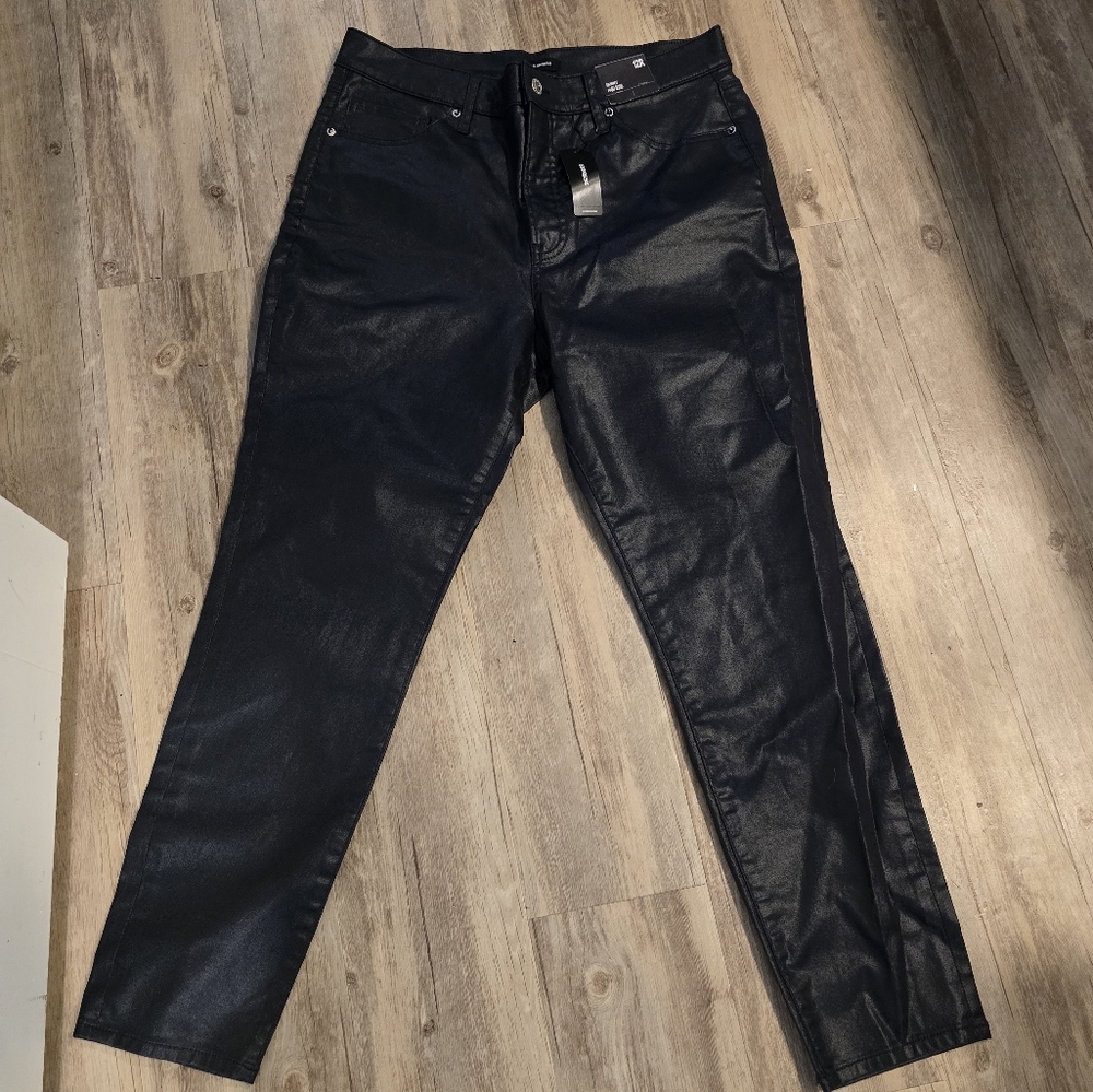 Express Black Straight Leg Women's Jeans